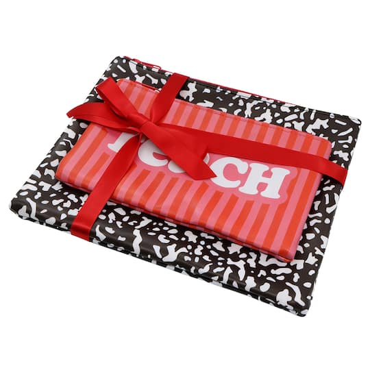 2-Piece Gift Zipper Pouch Set by B2C